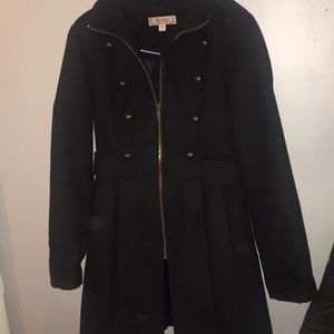 *GENTLY USED* Black Decree Pea Coat